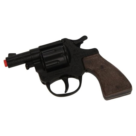 REVOLVER POLICIA 8 TIROS NEGRO