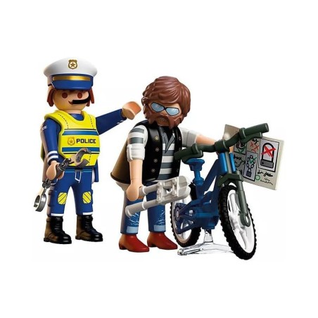 POLICIA ROBO DE BICICLETA