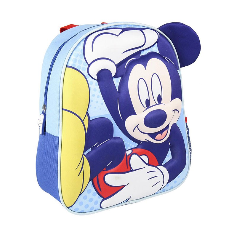 MOCHILA INF.3D MICKEY APLICACI