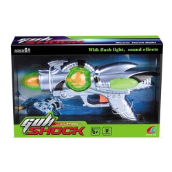 PISTOLA ESPACIAL SONIDOS Y LUC