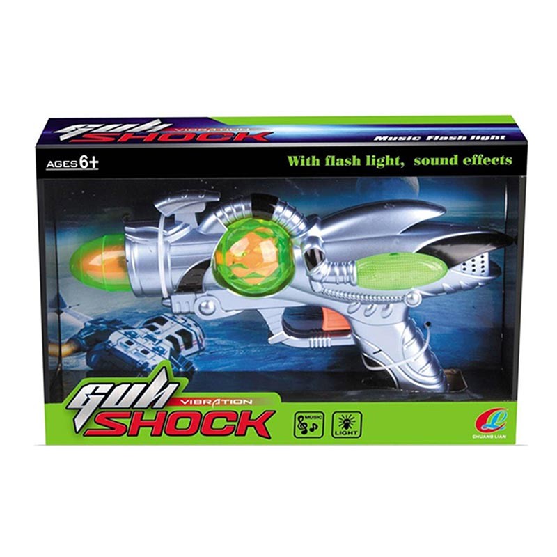 PISTOLA ESPACIAL SONIDOS Y LUC