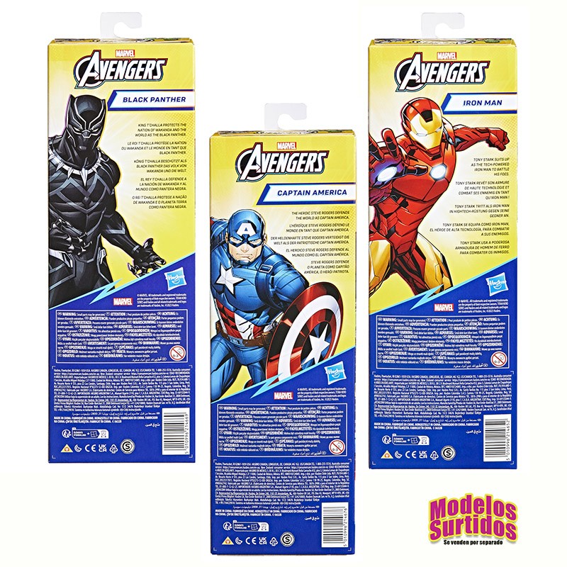AVENGERS FIGURA TITAN SURTIDO