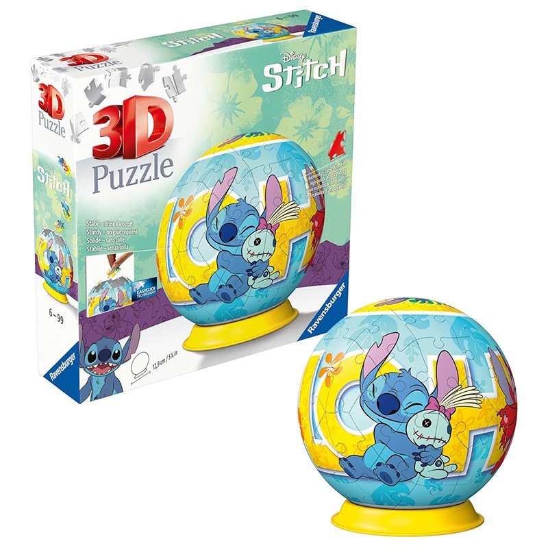 PUZZLE 3D BALL 72P STITCH