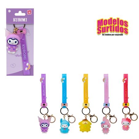 LLAVEROS HELLO KITTY STRAP RAI