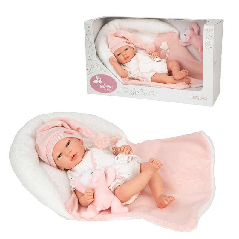 MUÑECA REBORN ARIAS 40 CM ARIE