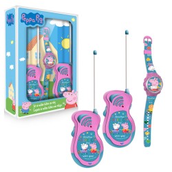SET RELOJ + WALKIE TALKIE PEPP