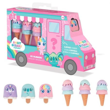 GOMAS DE BORRAR 3D SWEET DREAM