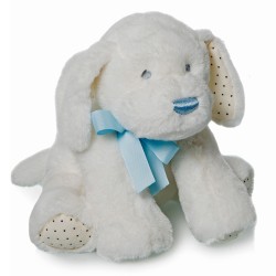 BABY PERRITO LAZO AZUL 22 CM