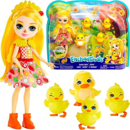 ENCHANTIMALS DINA DUCK Y PATO