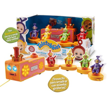 TELETUBBIES TREN PULL ALONG CO