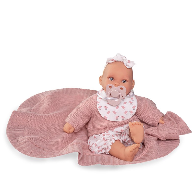 MUÑECA KIKA LLORO CON TOQUILLA