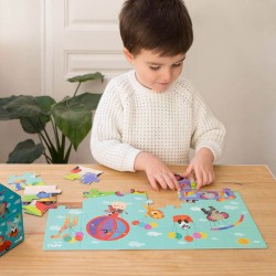 PUZZLE CASITA MEMORY SAFARI