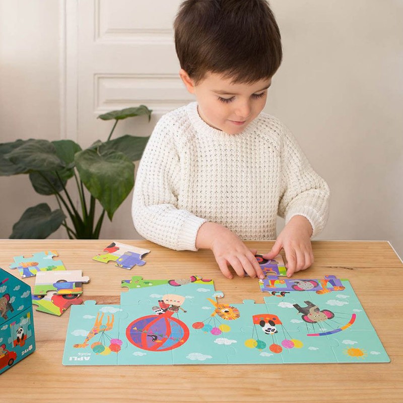 PUZZLE CASITA MEMORY SAFARI