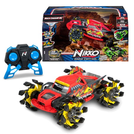 COCHE RC ROCK CRUSH  RED LIGHT