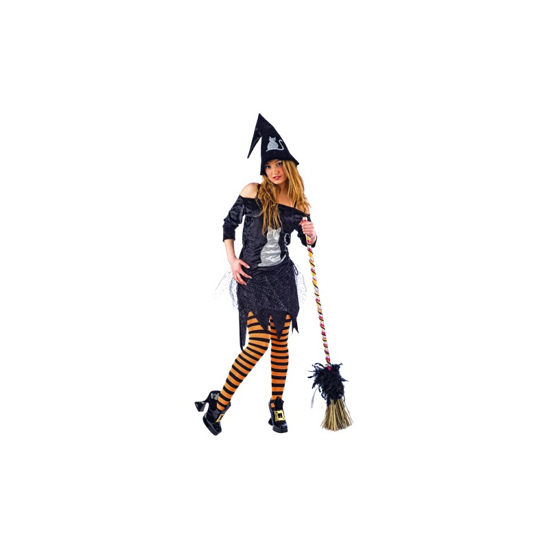 DISFRAZ AD.BRUJA GATO T.M