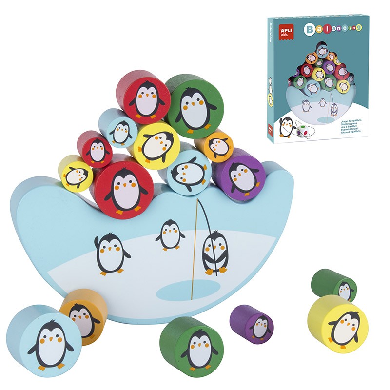 PUZLE EQUILIBRIO PINGUINOS 16U