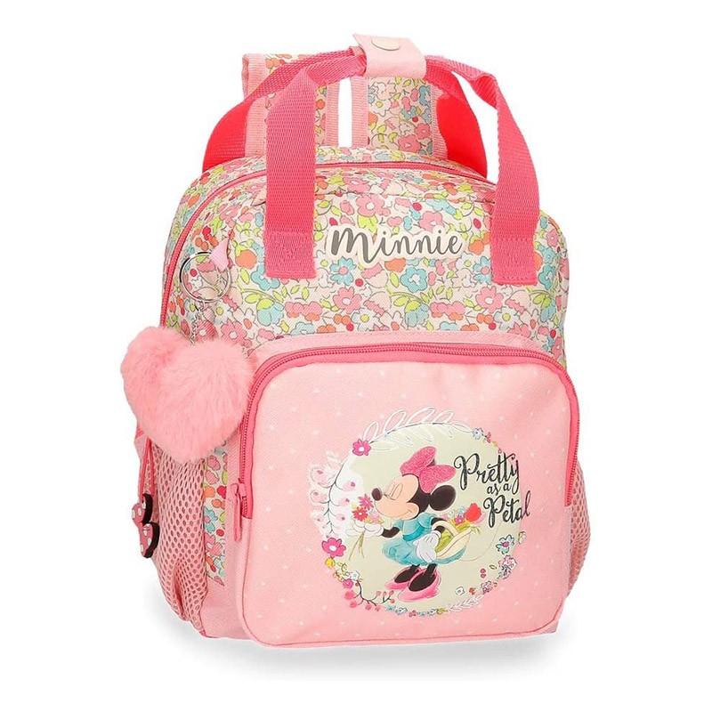 MINNIE FLORALS MOCHILA ADAPT.2