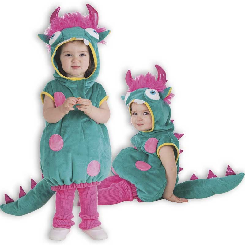 DISFRAZ BB DRAGON VERDE 12M