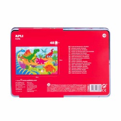 PUZZLE DINOSAURIOS 48U