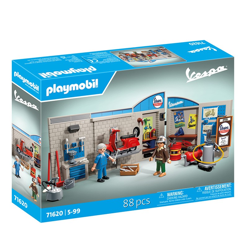 CARS TALLER VESPA, ESTILO RETR