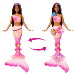 BARBIE SIRENA FLORECE MORANA