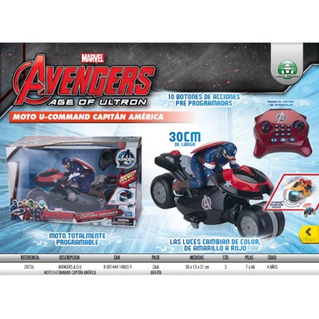 AVENGERS ULTRON MOTO U-COM CAP