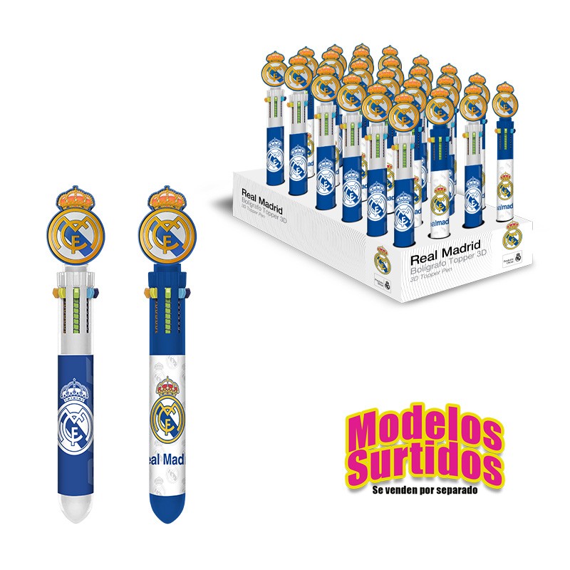 BOLIGRAFO 10 COLORES CON TOPPE