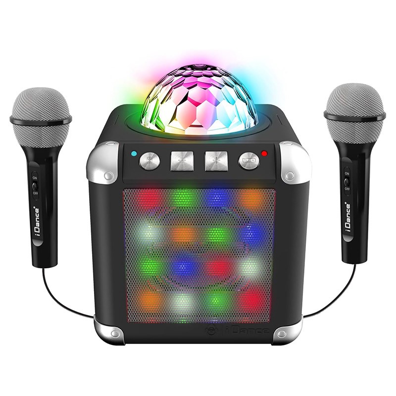 IDANCE KARAOKE CON 2 MICROFONO