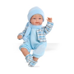 MUÑECA 33 Cm LISE AZUL MECANIS