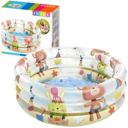 PISCINA HINCHABLE COLORES+BASE