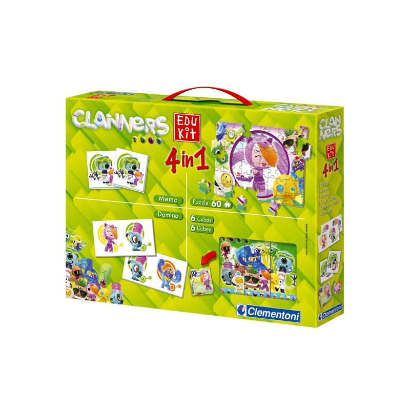 EDUKIT 4en1 CLANNERS