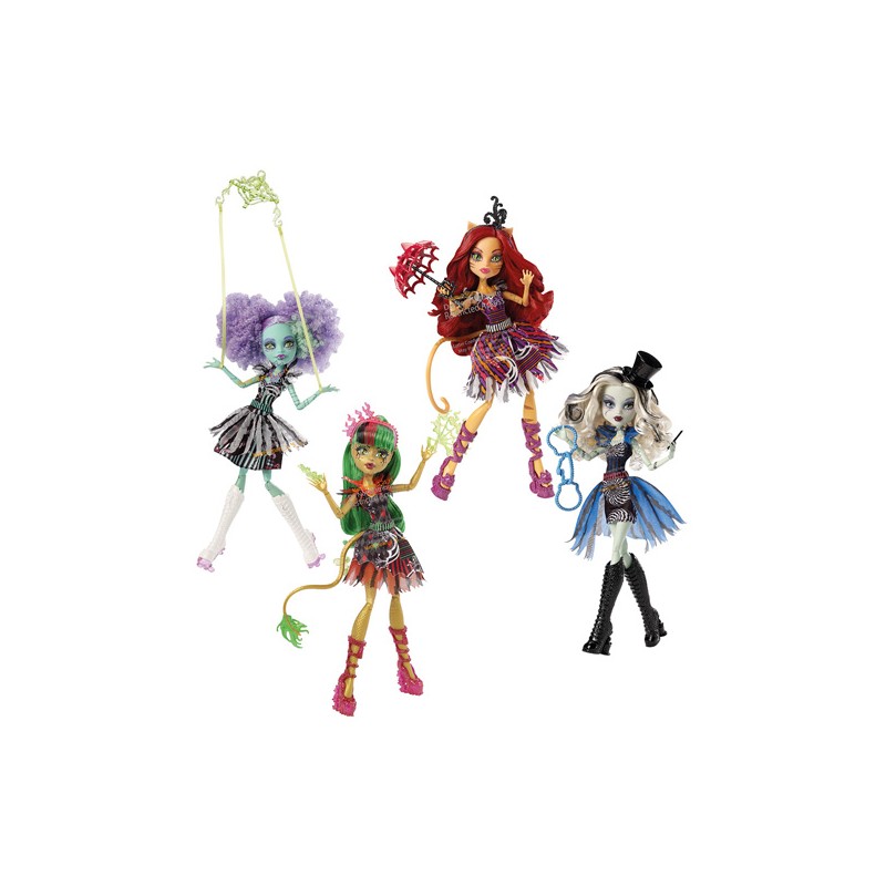 MONSTER HIGH MUÑECAS CIRCO MON