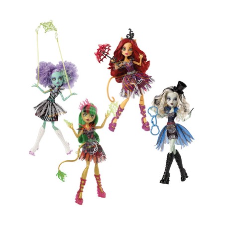 MONSTER HIGH MUÑECAS CIRCO MON