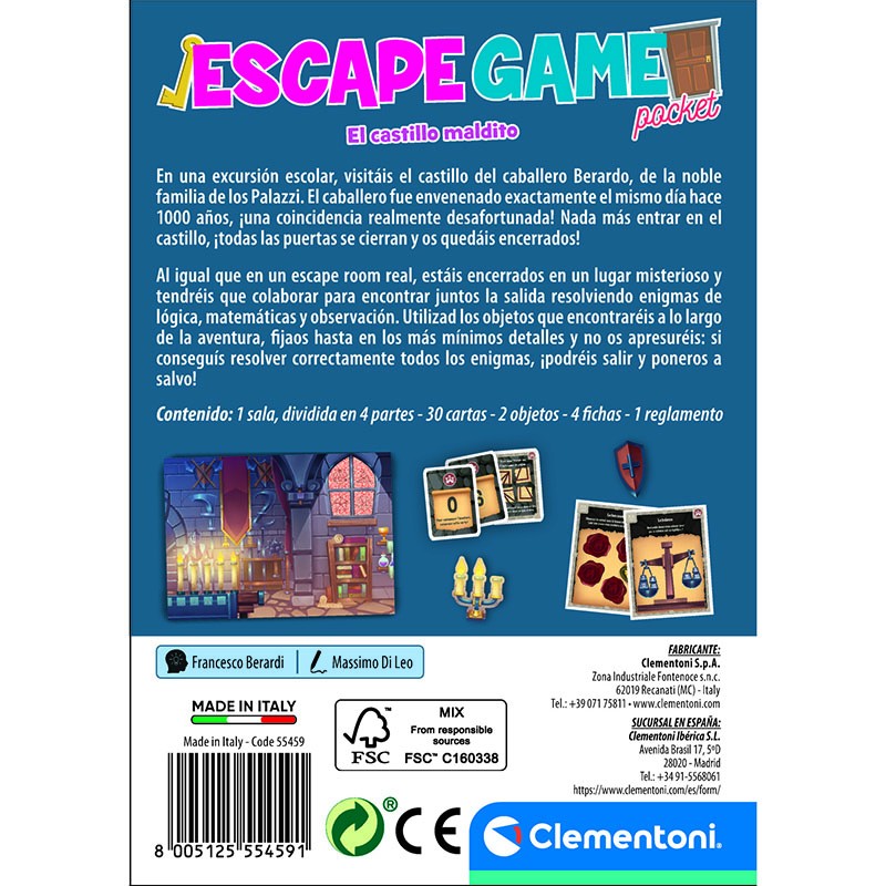 ESCAPE GAME EL CASTILLO MALDIT