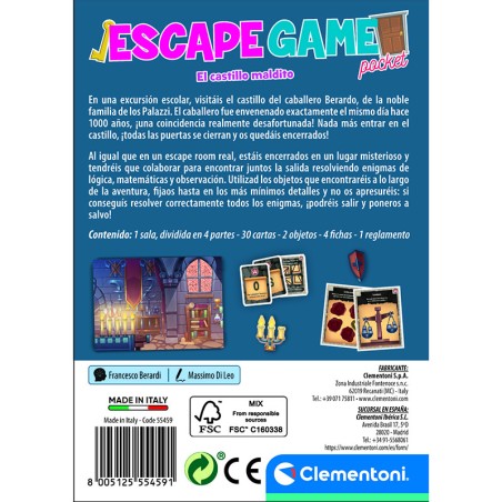 ESCAPE GAME EL CASTILLO MALDIT