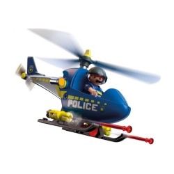 POLICIA HELICOPTERO DE POLICIA CON RADAR