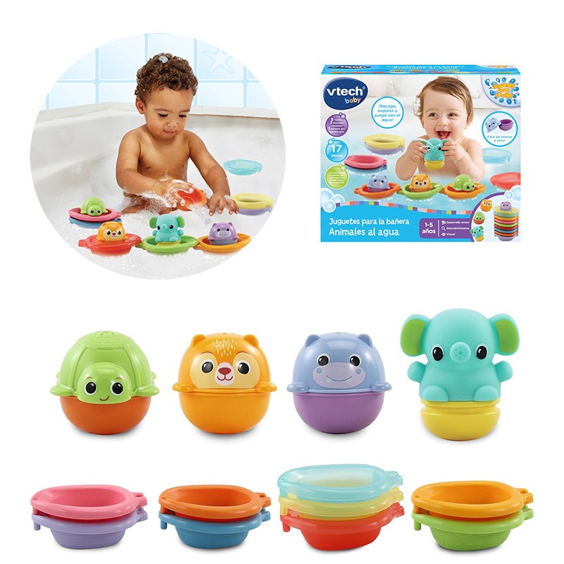 JUGUETES PARA LA BAÑERA ANIMAL