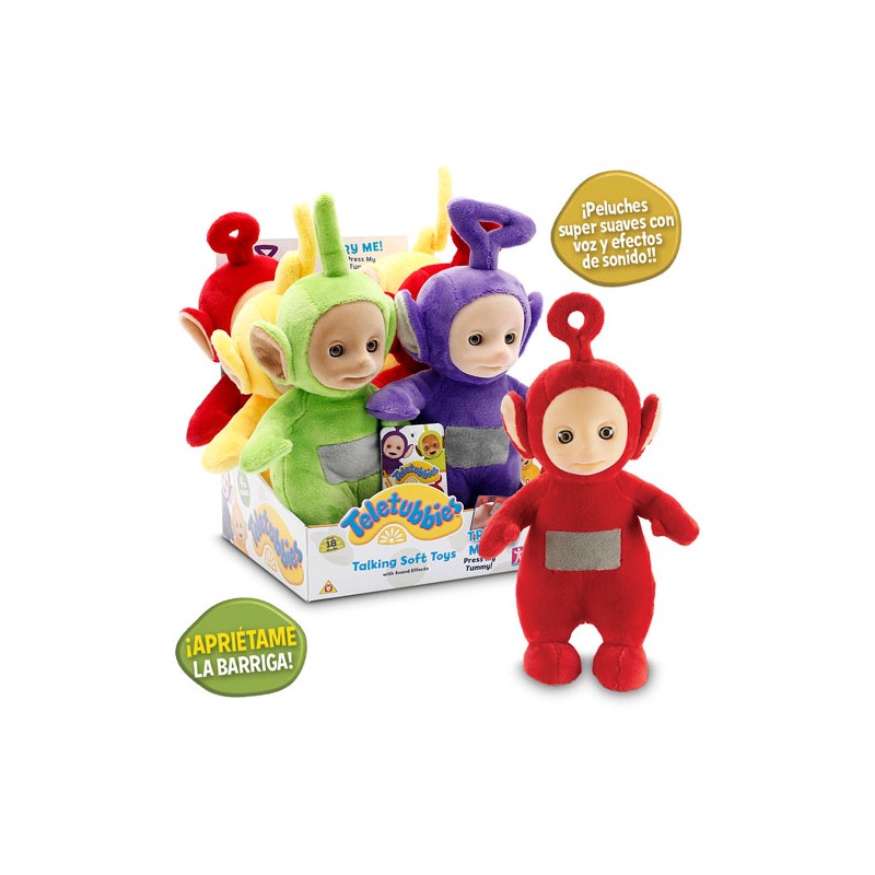 TELETUBBIES PELUCHE 20CM CON S