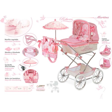 MARTINA COCHE REBORN PLEGABLE