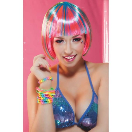 PELUCA MEDIA MELENA MULTICOLOR