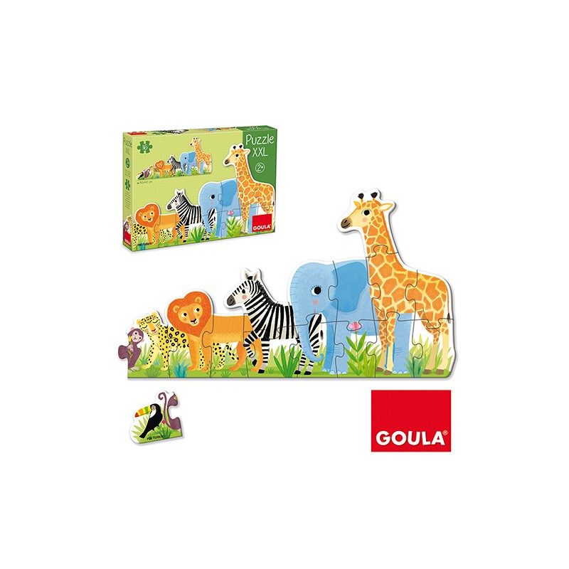 PUZZLE XXL SELVA DE PEQUEÑO A