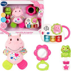 CANASTILLA DE JUGUETES EN ROSA