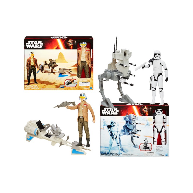 STAR WARS VEHICULO CON FIGURA