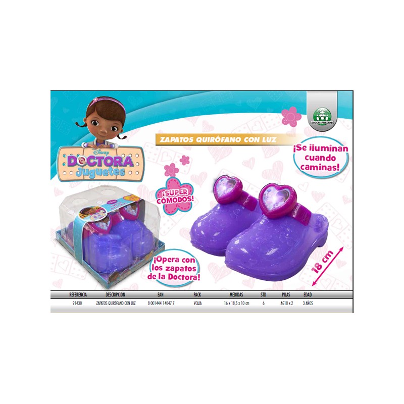 DOCTORA JUGUETES ZAPATOS QUIRO