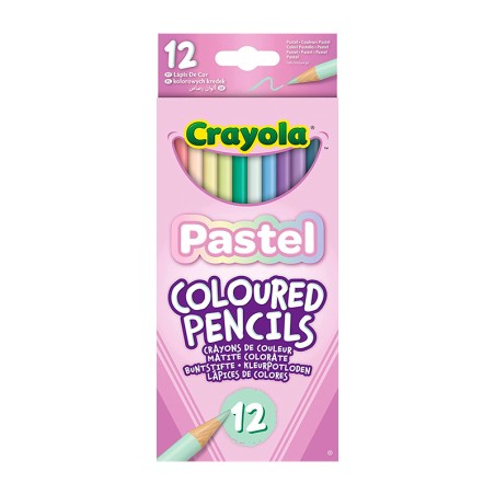 LAPICES 12 DE COLORES PASTEL