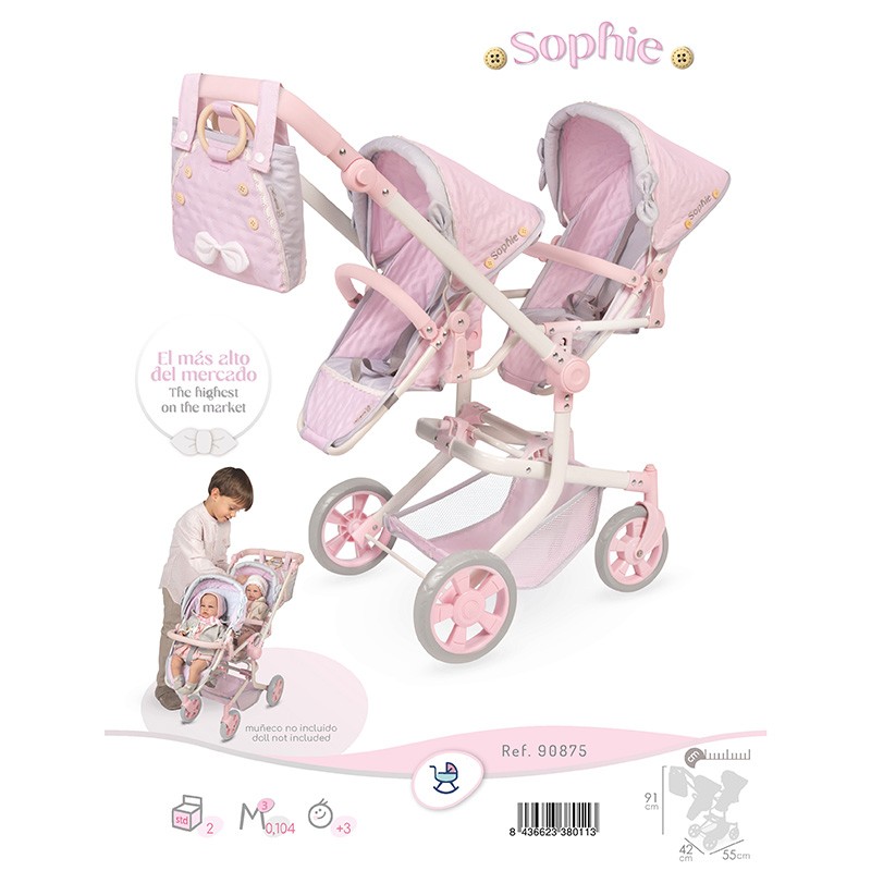 SOPHIE SILLA GEMELAR PLEGABLE