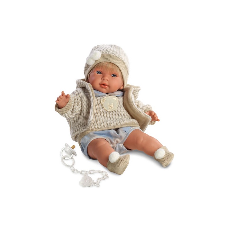 MUÑECO ALVARO LLORON 42Cm