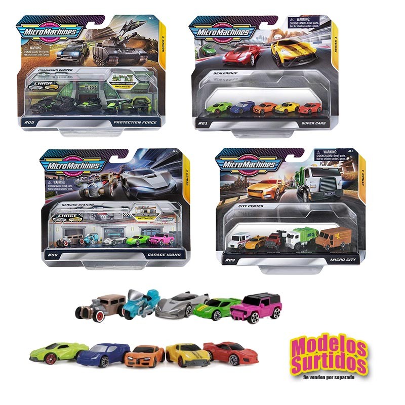 MICROMACHINES WORLD PACK ASSOR