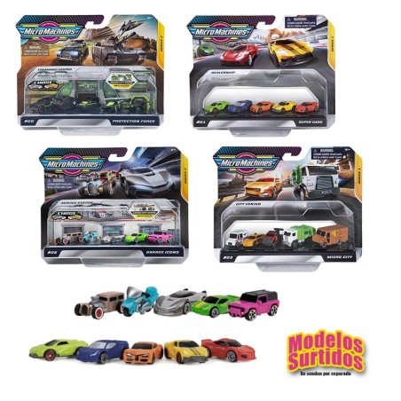 MICROMACHINES WORLD PACK ASSOR