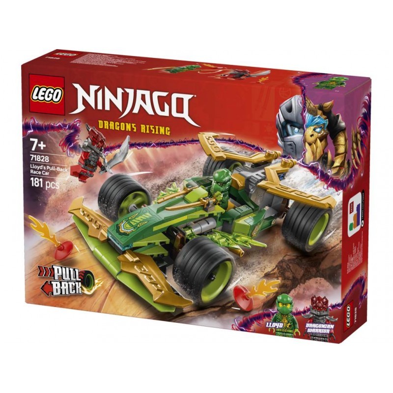 NINJAGO COCHE DE CARRERAS CON